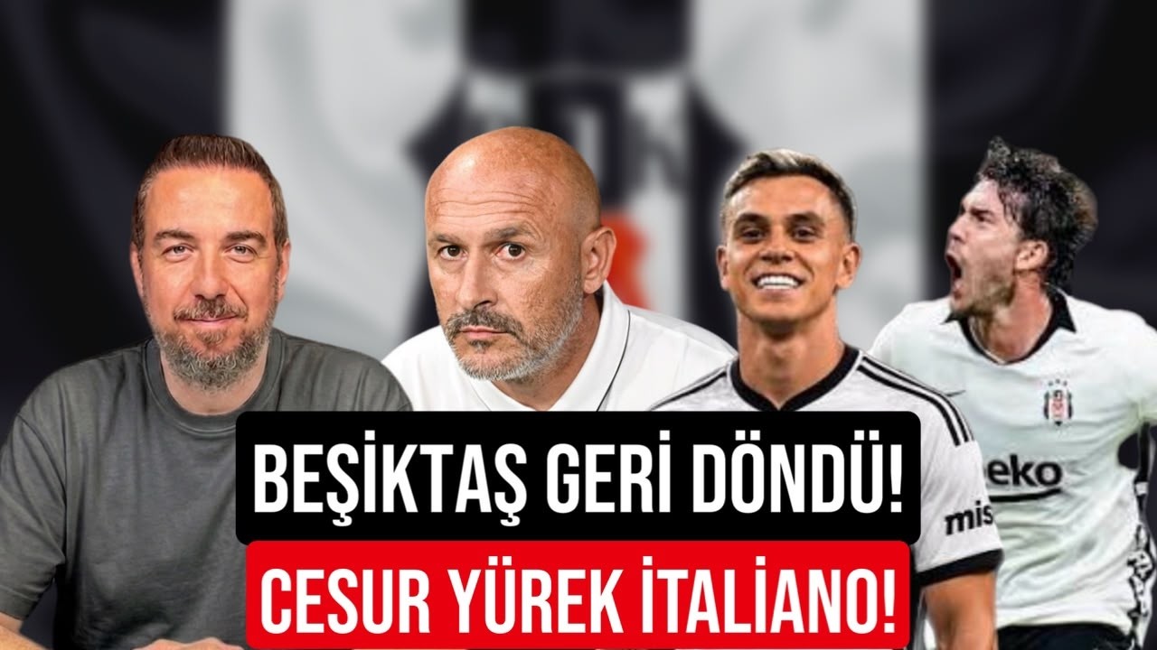 Beşiktaş'ın Muhteşem Derbi Galibiyeti! Siyah-Beyazlılar Cesur Oyunuyla İtaliano'yu Haklı Çıkard