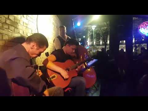 Tschavolo & Kája Jazz Bar Berlin 11.2.2023 Seul ce soir Django Always gypsy jazz from Prague