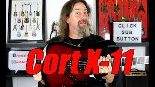 Video thumbnail for Quick Review - Cort X-11 by Wombat Page
