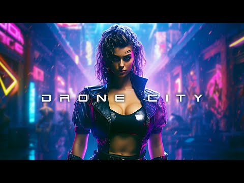 Darksynth / Cyberpunk Mix - Drone City // Dark Synthwave Dark Industrial Electro Music