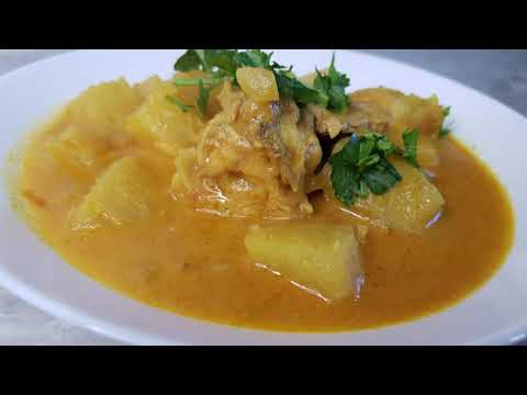 CASSAVA AND CHICKEN CURRY :MOZAMBICAN RECIPE
