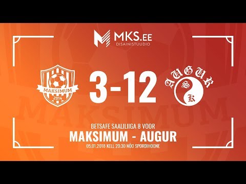 FUTSAL GOALS: Tartu Maksimum - Tallinna SK Augur Enemat 3-12