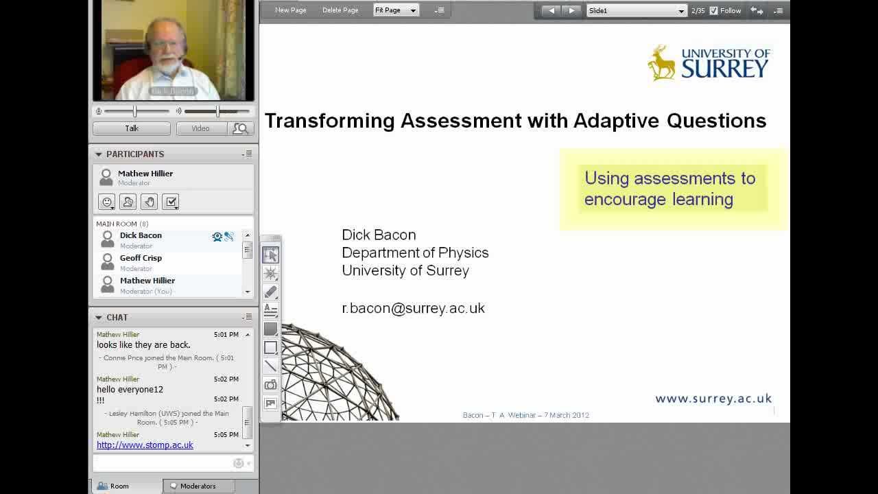 Transforming Assessment with Adaptive Questions Online