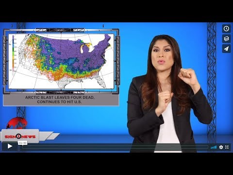 Arctic blast leaves four dead, continues to hit U.S. (ASL - 11.13.19)