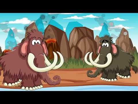 Woolly Mammoth Song | Animal Song For Kids | Kiwi Kids Media