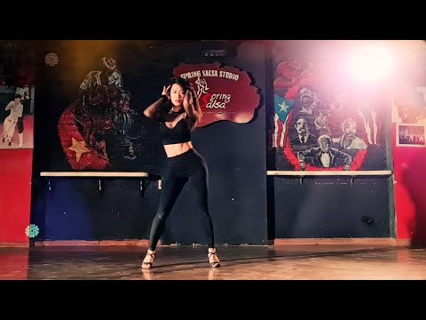 Paris (Pinto Picasso) @ BICH NGOC - Demo Ladies Bachata Styling (SPRING SALSA, Hanoi, Vietnam)