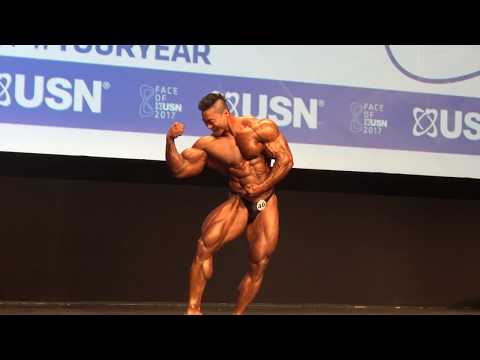 Lee Seung Chul – 이승철   Competitor No 46 - Prejudging - Class 2 - USN NABBA Universe 2017