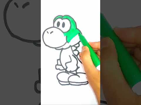 رسم وتلوين التنين الصغير