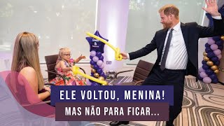 PRÍNCIPE HARRY VOLTOU À INGLATERRA, MAS NÃO FOI DE VEZ NÃO...