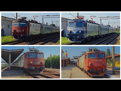 🇷🇴Diverse trenuri in stația CFR Focșani