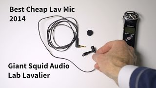 Video thumbnail for Best Cheap Lav Mic 2014: Giant Squid Audio Lab Lavalier by Curtis Judd