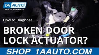 Car Door Lock Not Working Right? How to Diagnose Door Lock Actuator