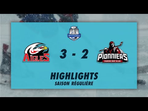 Aigles de Nice 3-2 (TAB) Pionniers de Chamonix - Highlights - Synerglace Ligue Magnus 2022/23