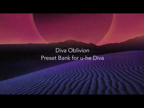 Diva Oblivion free synthwave preset bank