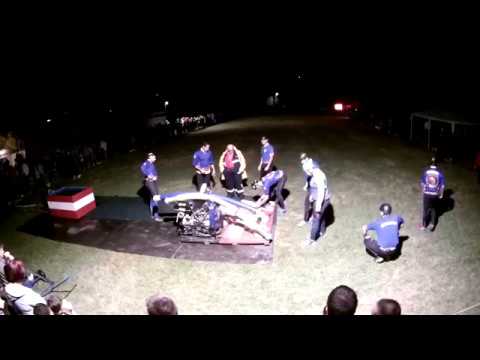 Záznam nočnej hasičskej súťaže Brodské 25.8.2018