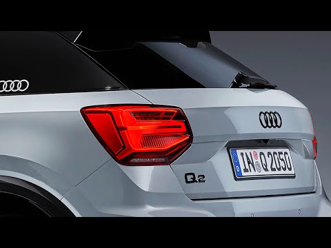 2021 Audi Q2 after facelifting in the new top form