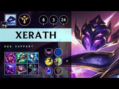 Xerath Support vs Senna: Rampage - EUW Master Patch 14.22
