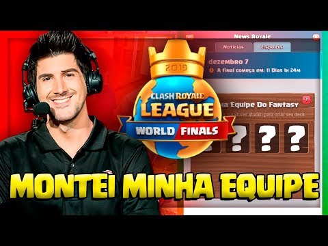 REVELADA MINHA EQUIPE DO FANTASY ROYALE - Clash Royale