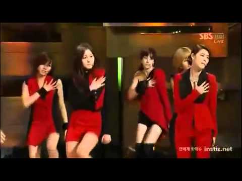 091211 After School - Because Of You @ 2009 Golden Glove Awards.[HD]