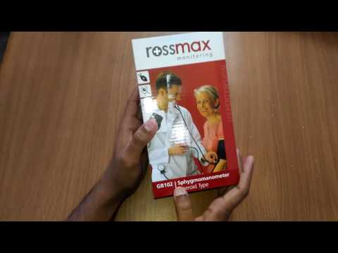 (Bangla) Rossmax Sphygmomanometer Unboxing & First Impression. BP Monitoring Machine