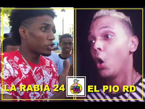 LA RABIA 24 VS EL PIO RD EN LOS HIJOS DE TUTA (FREESTYLE)