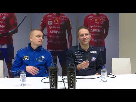 SPV - EräViikingit 2. puolivälierä 8.3.2020 lehdistötilaisuus