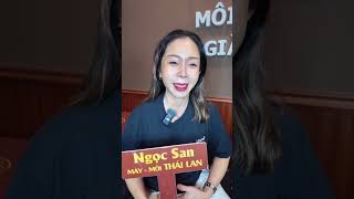 Chị khách duyên dáng cùng phản hồi chân thực của chị#chanmayphongthuyngocsan