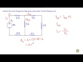 Current And Voltage In Complex Series Parallel Circuit 1