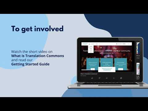 Volunteer with Translation Commons Video Thumbnail