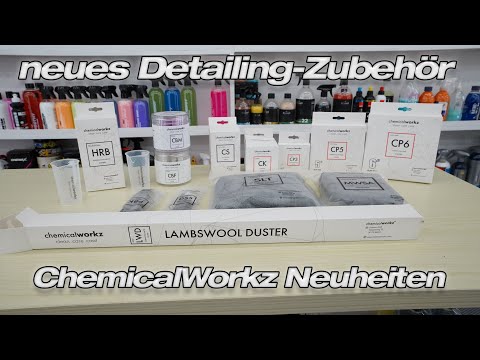 Endlich Ersatz Clay Pad! Viel Detailing-Zubehör Schauen wir uns die neuen ChemicalWorkz Produkte an!