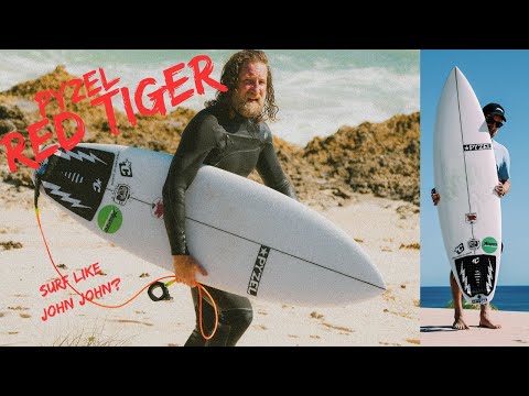 Wanna Surf like John John? Pyzel Red Tiger - Wooly TV Surfboard review #39