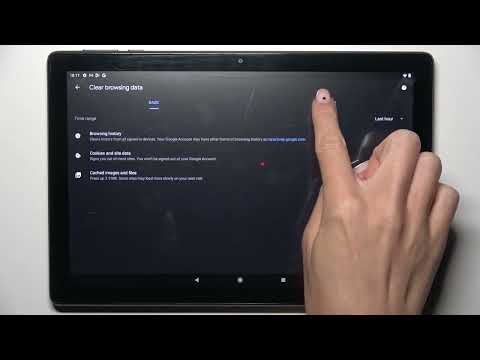 How to Clear Browsing Data on ALCATEL 1T 10 SMART 2020?