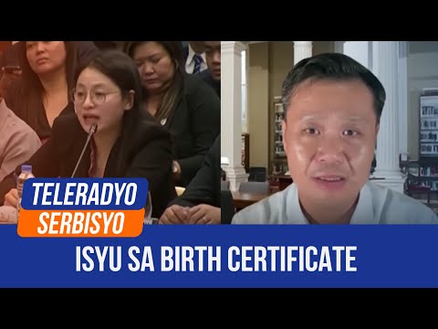 Birth certificate system reform pushed amid Guo probe Kasalo (30 May 2024)