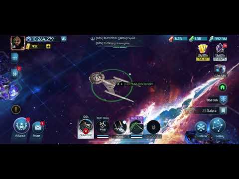 USS Discovery Jumps - Star Trek Fleet Command