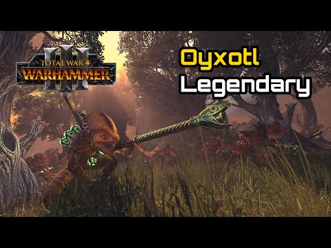The Lizard Rambo, Oxyotl Legendary Campaign - Total War: Warhammer 3 Immortal Empires