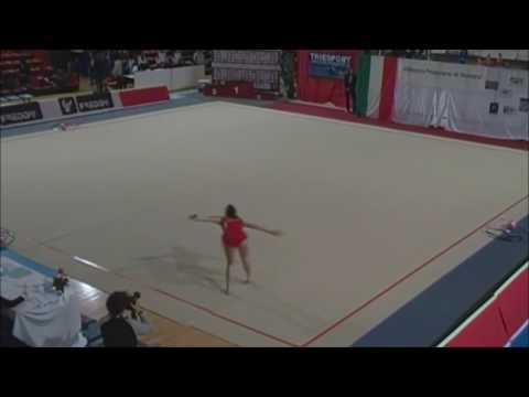 Ginnastica 5 Cerchi SERIE B 2016: clavette SOFIA RE