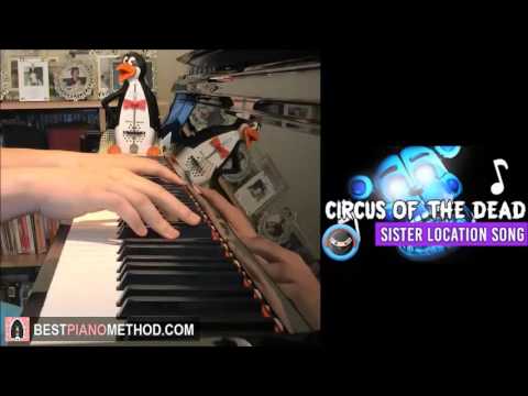 FNAF SISTER LOCATION SONG - Circus Of The Dead - TryHardNinja (Piano Cover by Amosdoll)