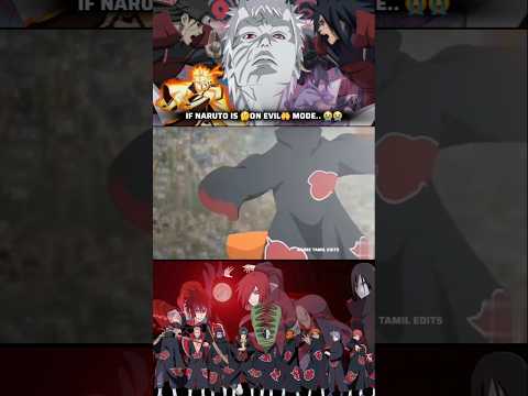 Naruto on Evil.. 🗿❌|Naruto Tamil | #narutoshippudenedita #narutosl #animeimages