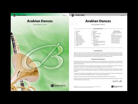 Arabian Dances, by Roland Barrett – Score & Sound