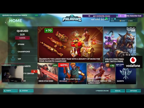 [mousesports] Starting my Paladins adventure!