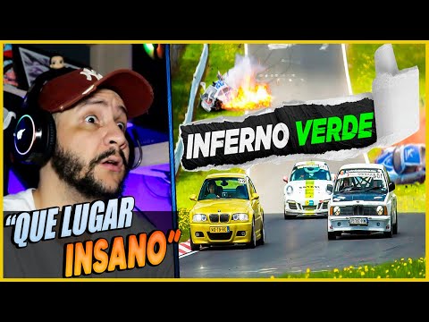 RS REAGE O Circuito MAIS MORTAL do Automobilismo - Inferno Verde