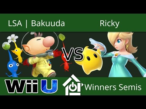 THGW 1/10/2017 - LSA | Bakuuda (Olimar) vs Ricky (Rosaluma) - Smash 4 Winners Semis