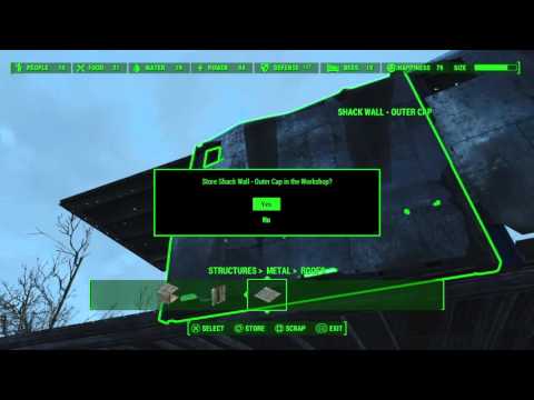 Fallout 4 How to quickly and perfectly stack walls