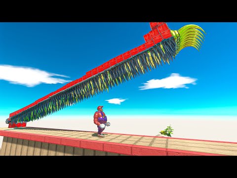 RUN FAST ► Falling Spikes - Animal Revolt Battle Simulator