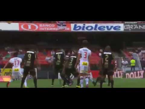 3° Gol de Gilberto - São Paulo 5 x 2 Ponte Preta - Brasileirão 12/02/17