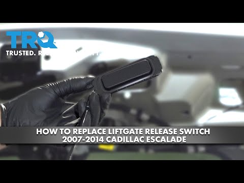 How To Replace Liftgate Release Switch 2007-2014 Cadillac Escalade