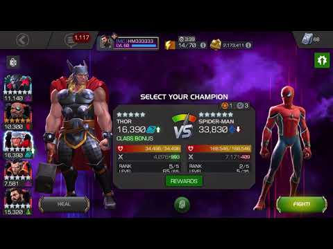 5* Rank 5 OG Thor (5/65) - Sig200! - Act 6.2.6 first fight