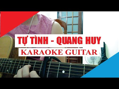[Karaoke Guitar] Tự Tình - Quang Huy ft. Minh Triều | Acoustic Beat
