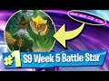 Fortnite Season 9 Week 5 Loading Screen Battle Pass Star Location