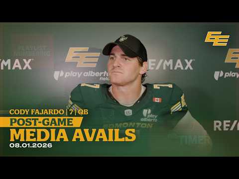 POST GAME | QB Cody Fajardo | 08.01.26